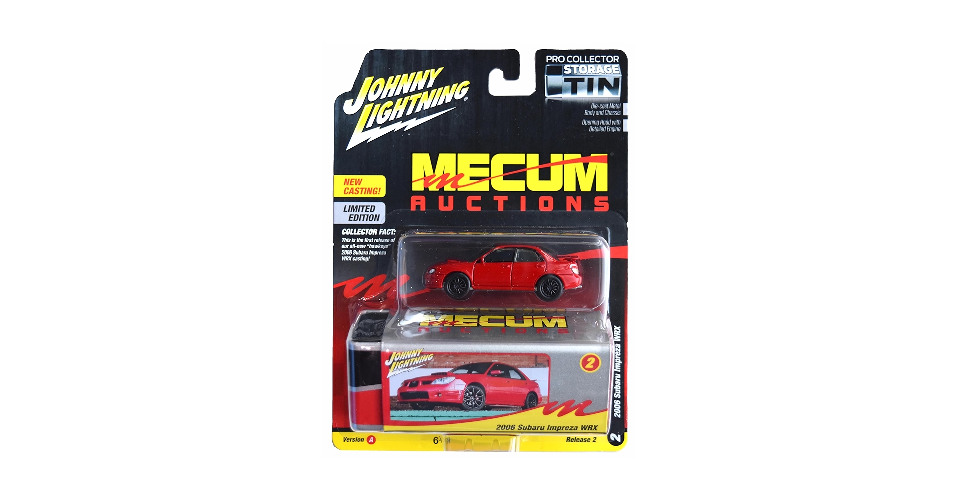 Johnny&#39;s - りり SUBARU DEBUT JOHNNY LIGHTNING 2006 SUBARU IMPREZA WRX (1:64